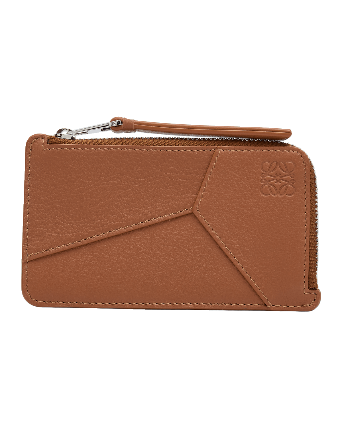 Loewe Puzzle Edge Zip Card Case in Leather