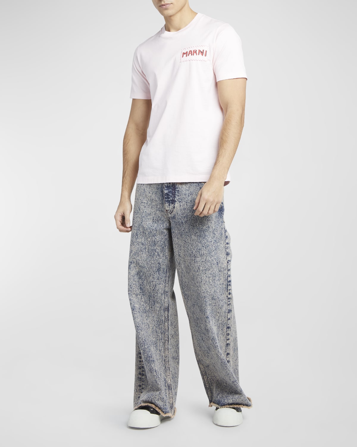 Marni Men's Logo Crew T-Shirt