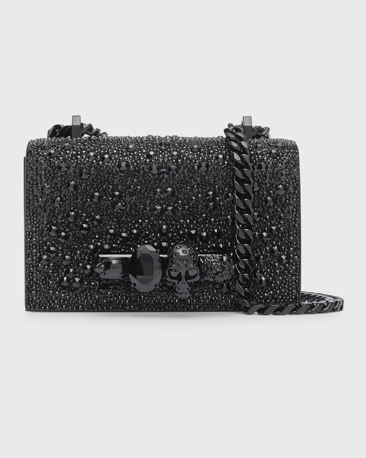 Alexander McQueen Mini Skull Jewel Chain Shoulder Bag