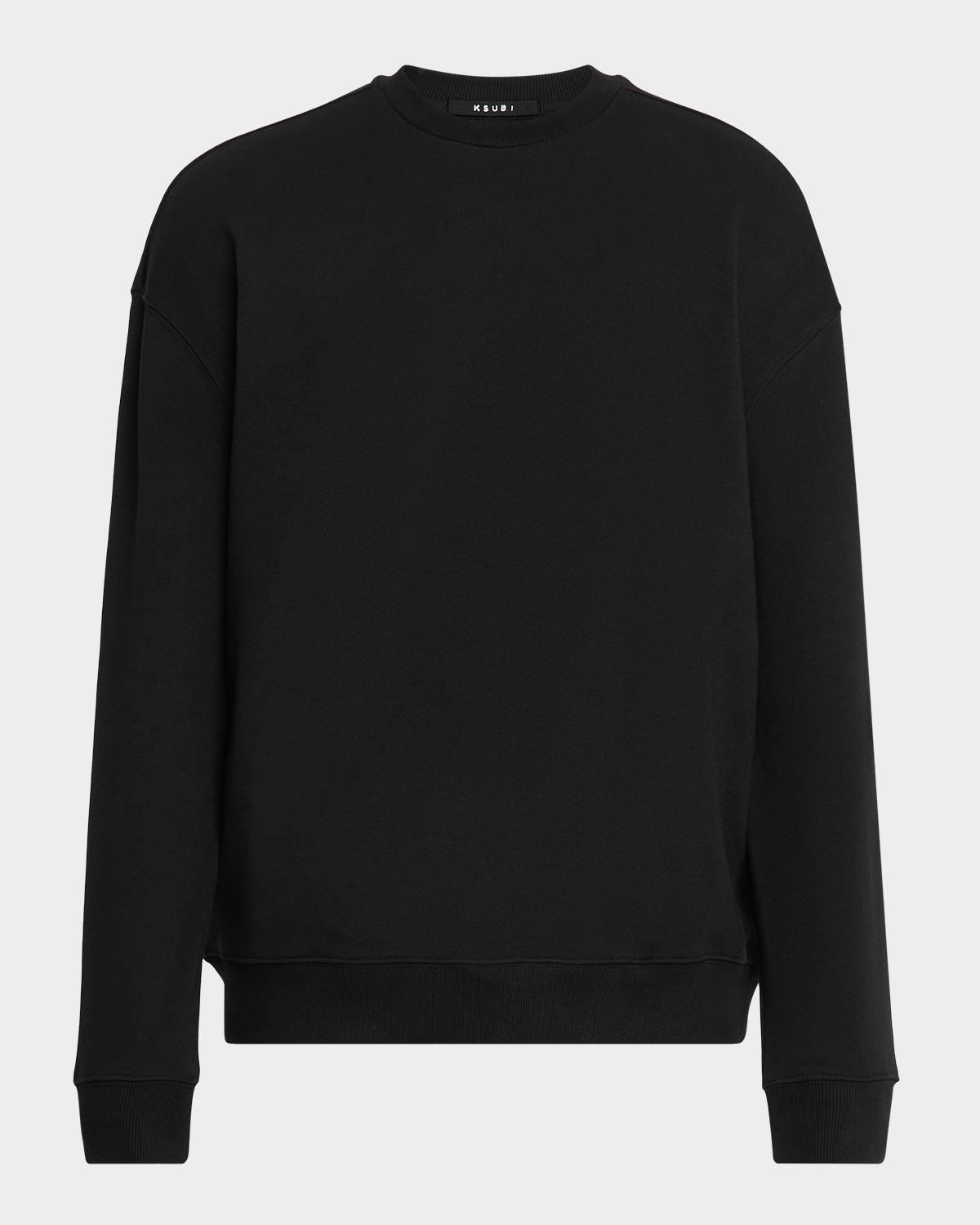 Ksubi Men's 4x4 Biggie Loopback Fleece Sweatshirt