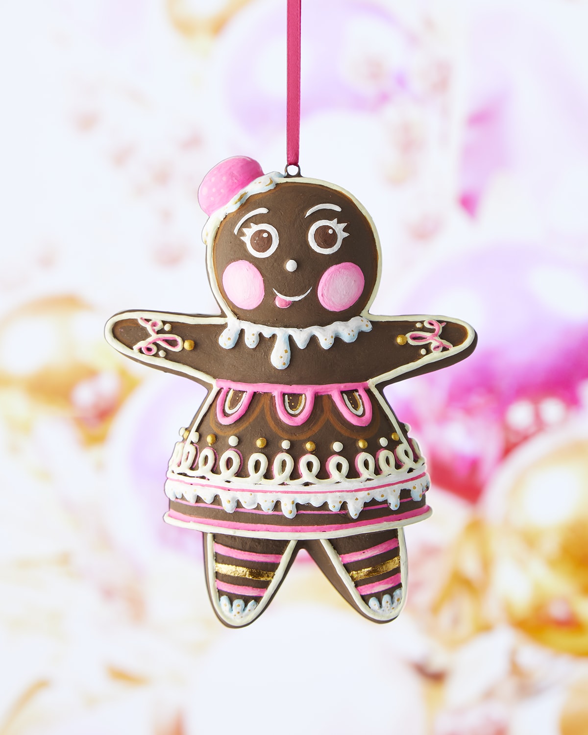 Glitterville Ginger Dippsy Ornament