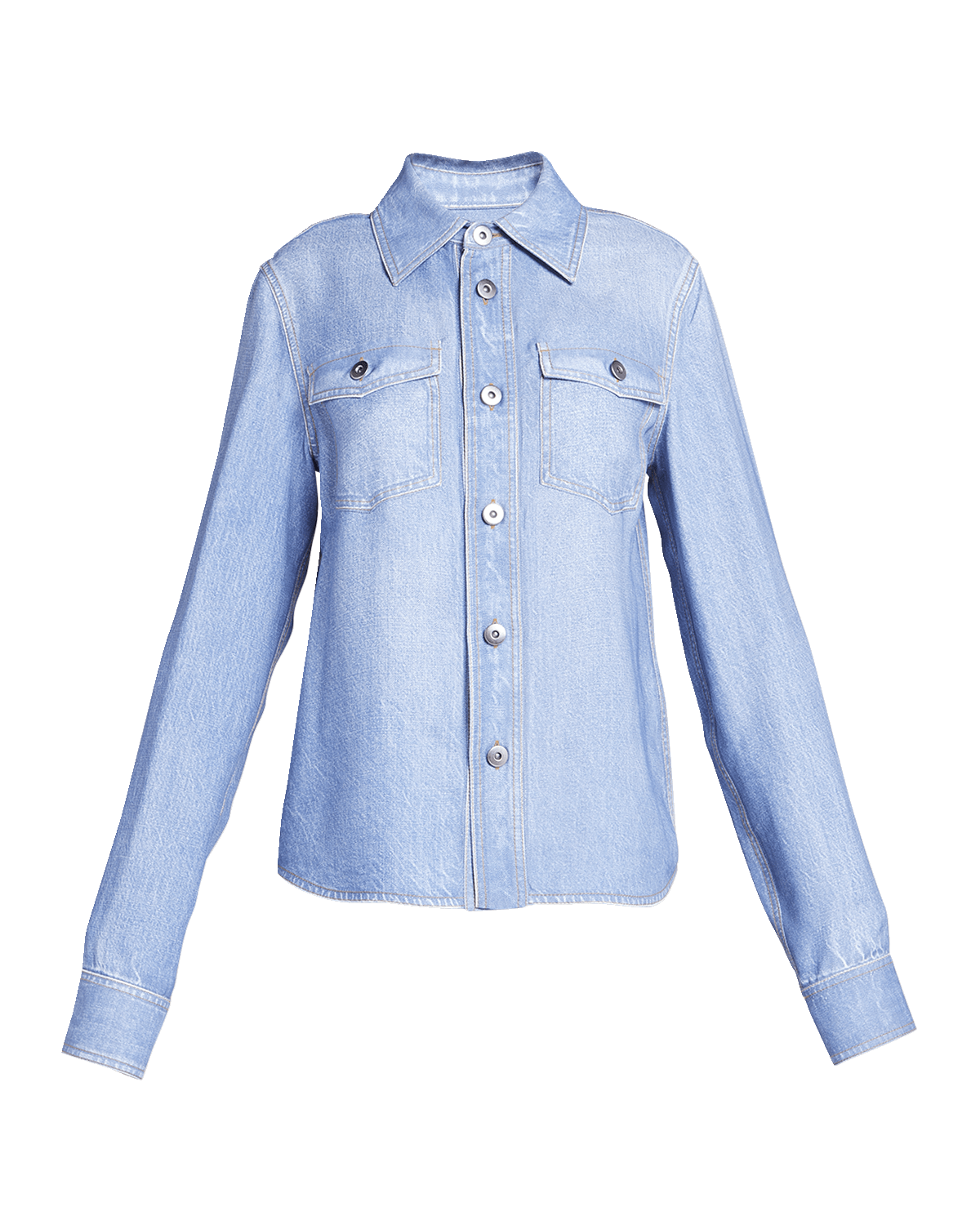 Bottega Veneta Button Down Denim Shirt