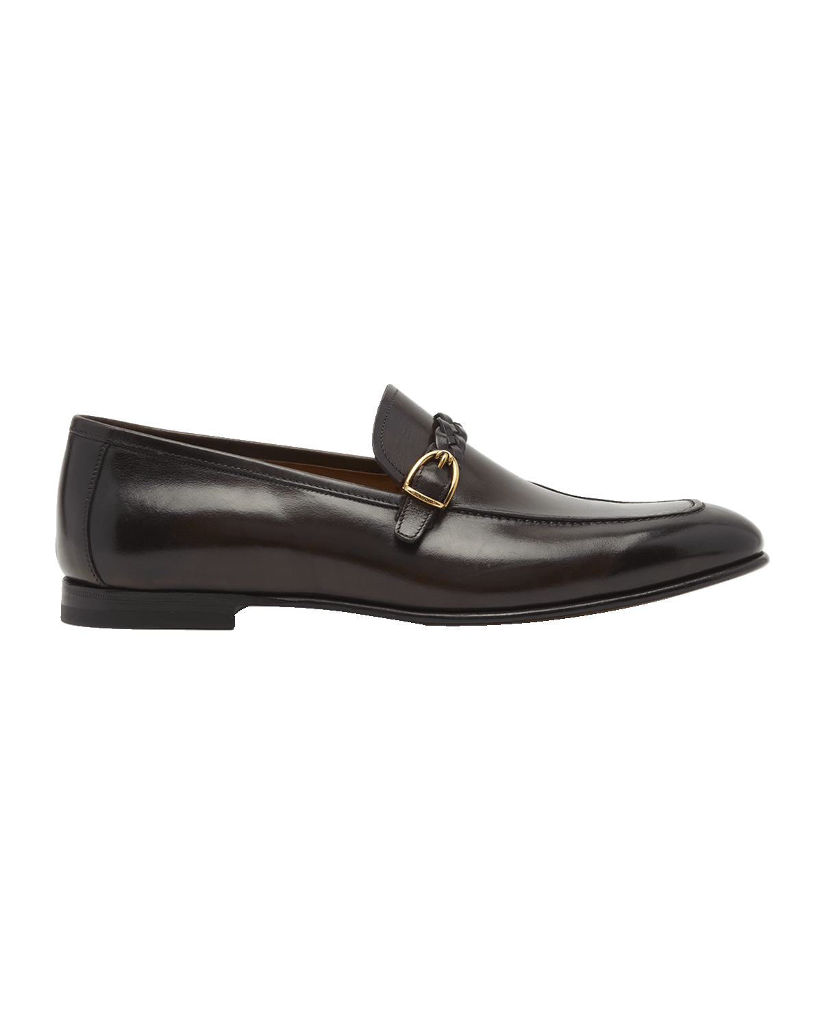 TOM FORD Men's Martin Apron Toe Leather Loafers