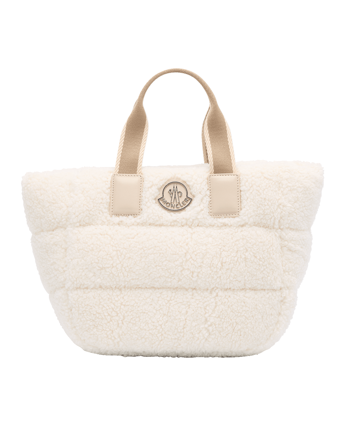 Moncler Caradoc Sherpa Quilted Tote Bag