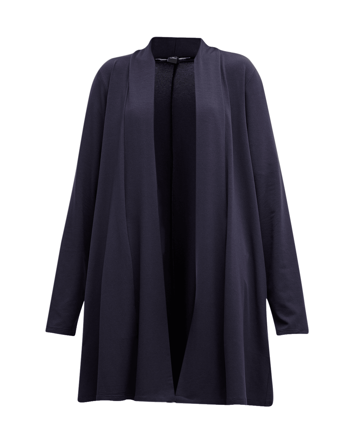 Eileen Fisher Long Open-Front Jersey Jacket | Neiman Marcus