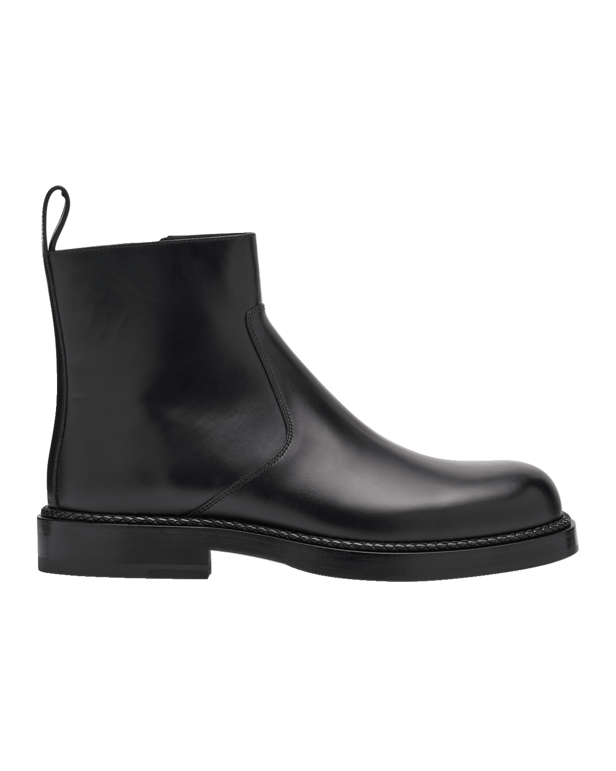 Bottega Veneta Men's Strut Leather Ankle Boots