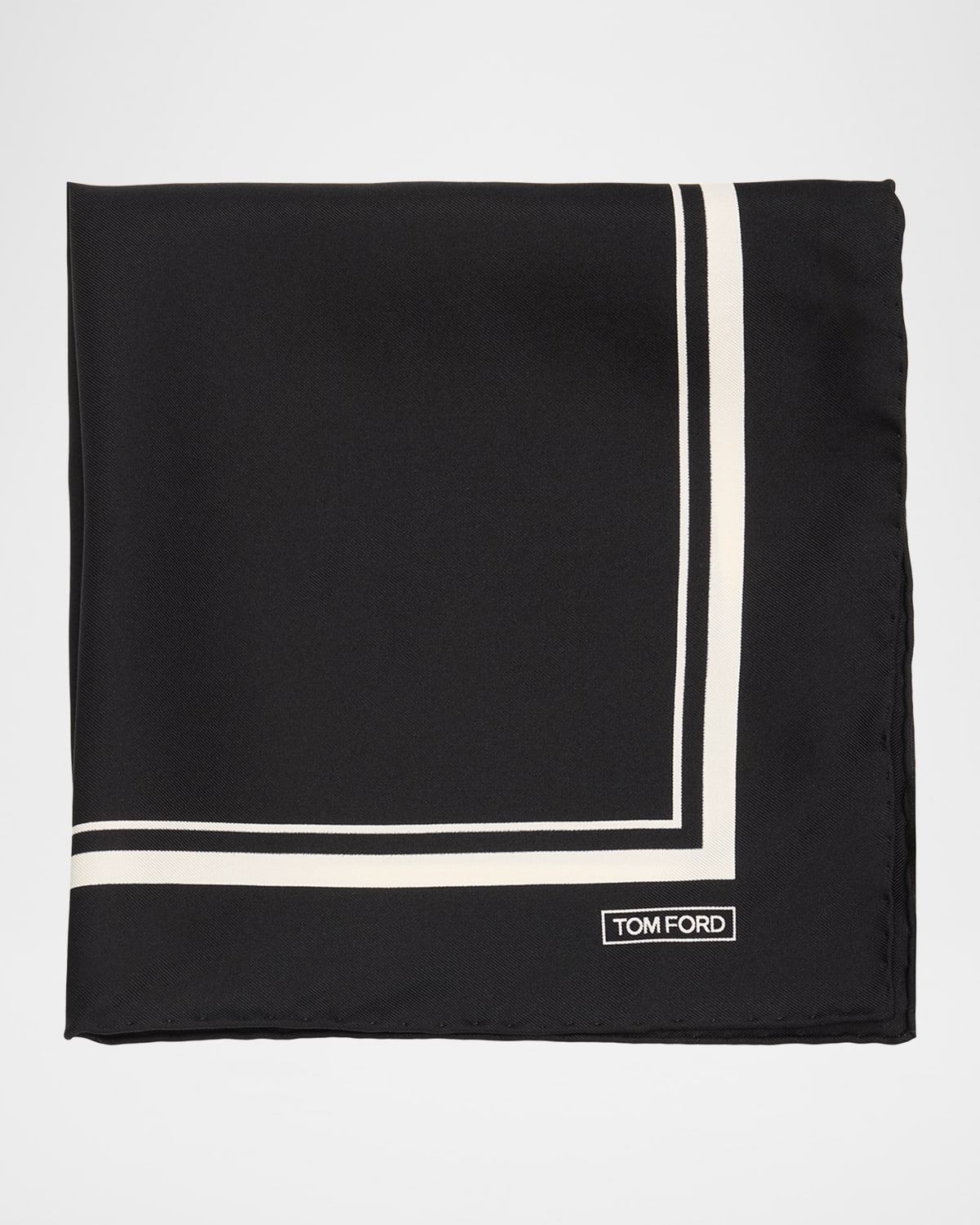 TOM FORD Men 's Silk Pocket Square | Thumbnail 4