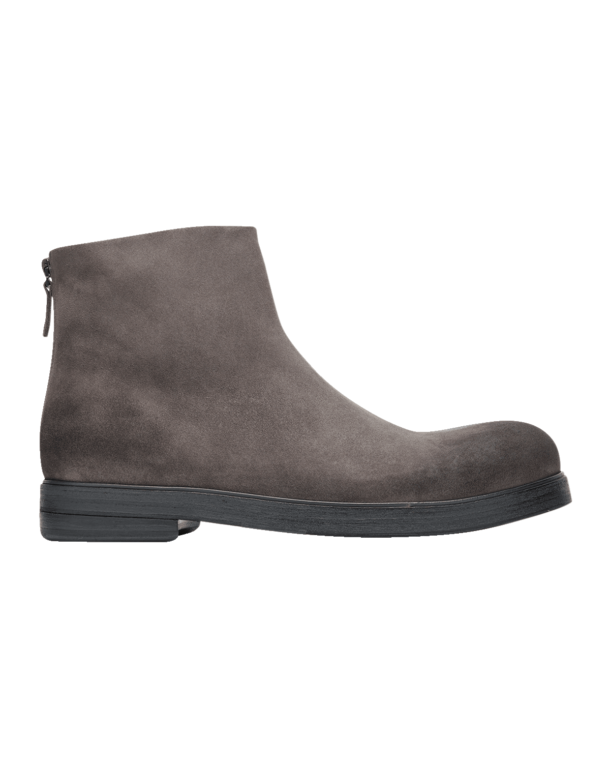 Marsell Men's Zucca Zeppa Leather Ankle Boots