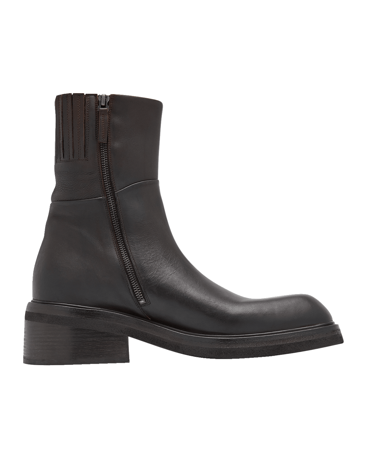 Marsell Men's Facciata Tronchetto Leather Boots