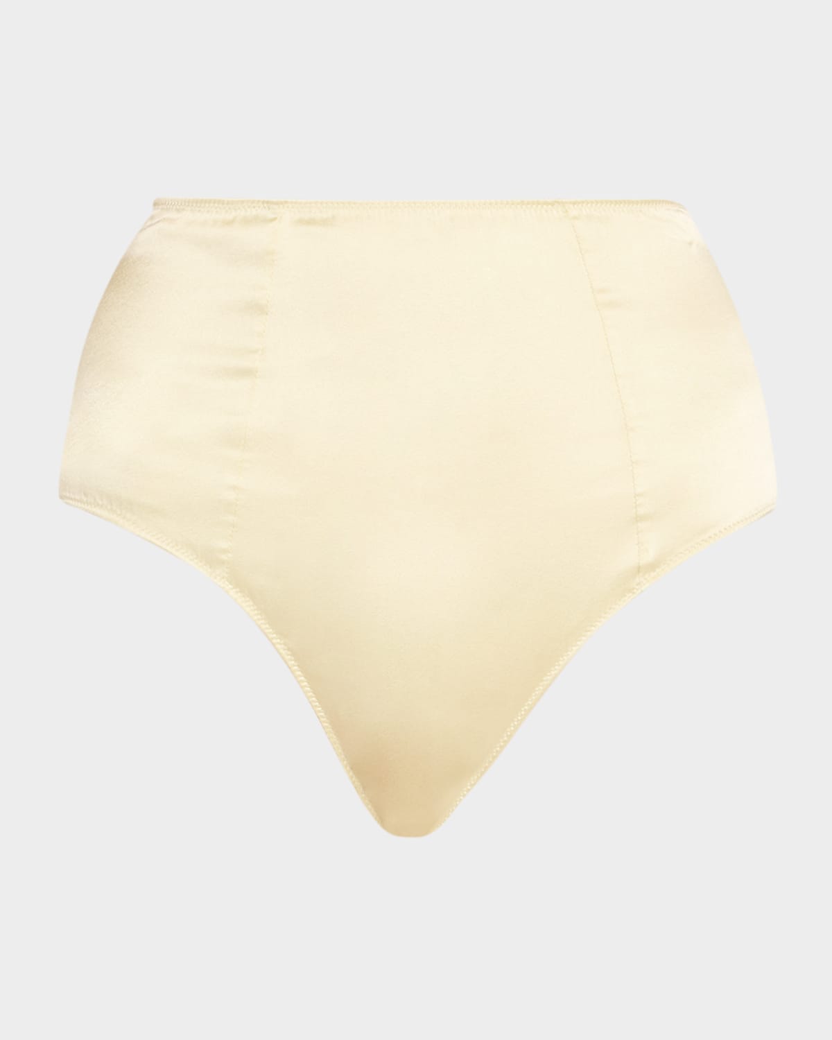 Kiki De Montparnasse Tous Les Jours High-Rise Stretch Silk Panties