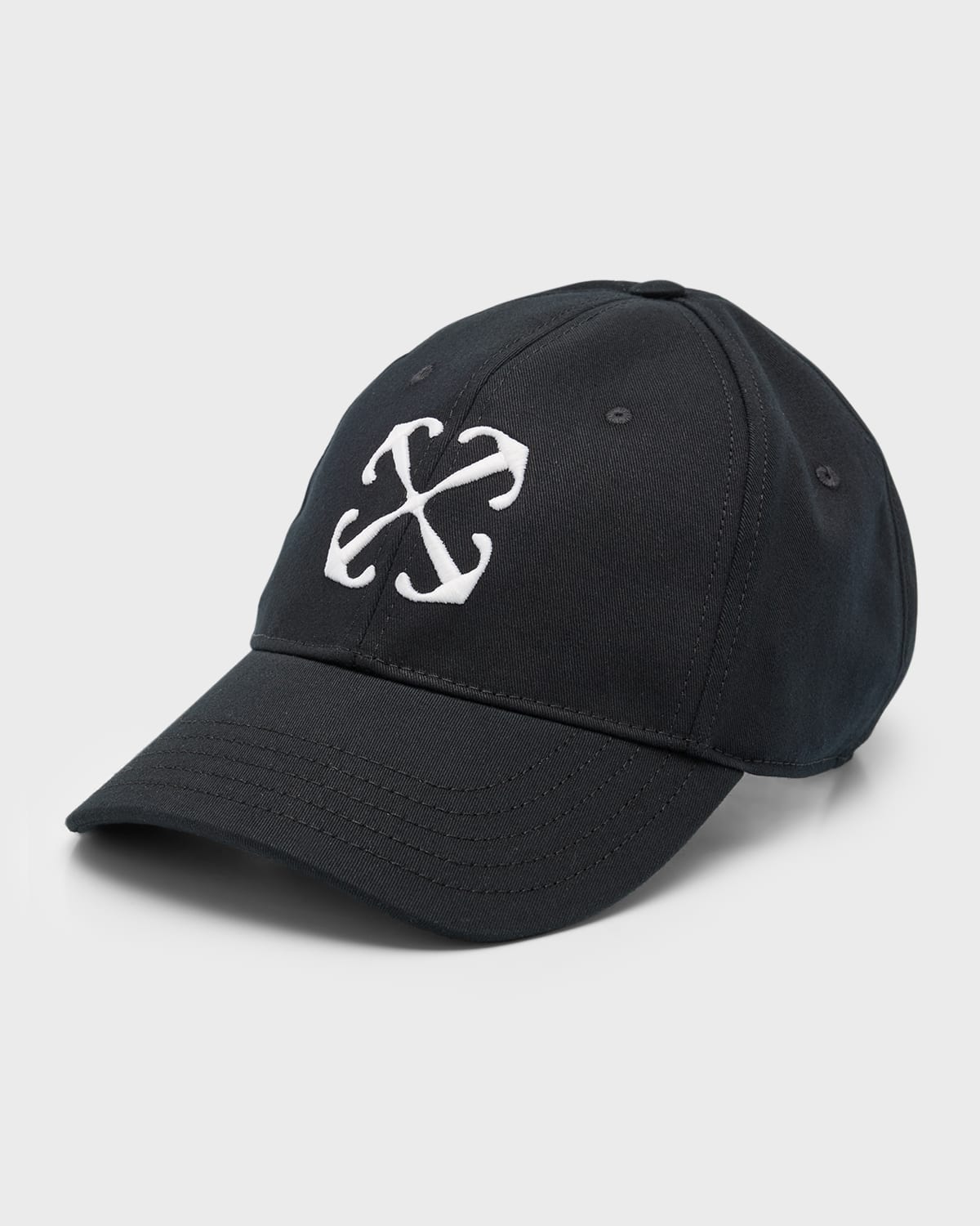 Off-White Drill Embroidered Logo Baseball Cap