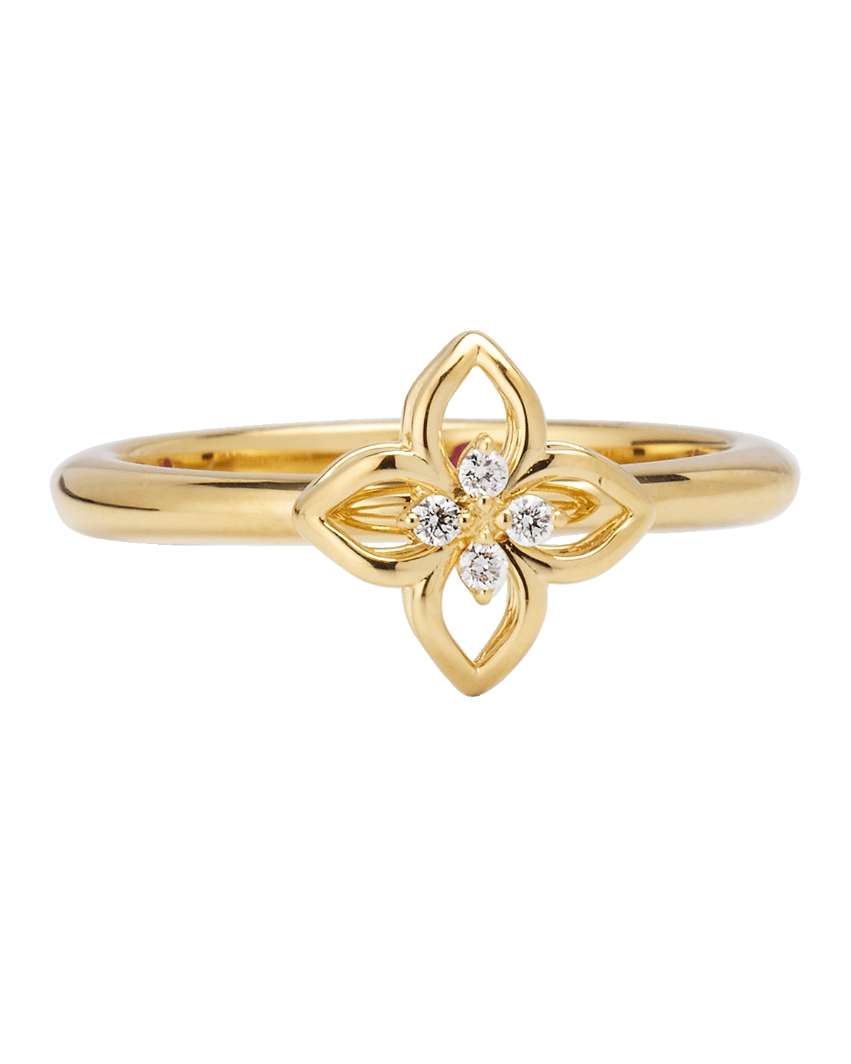 Roberto Coin 18K Petite Venetian Princess Ring, Size 8