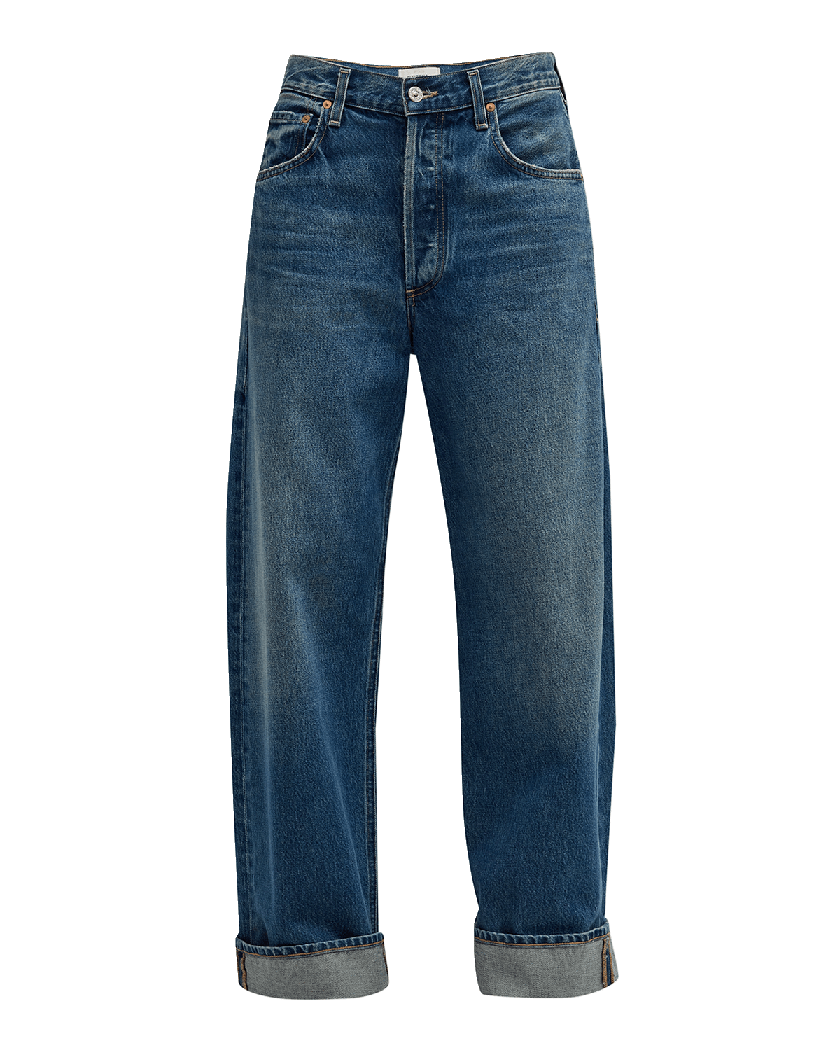 Citizens of Humanity Ayla Baggy Cuffed Cropped Jeans