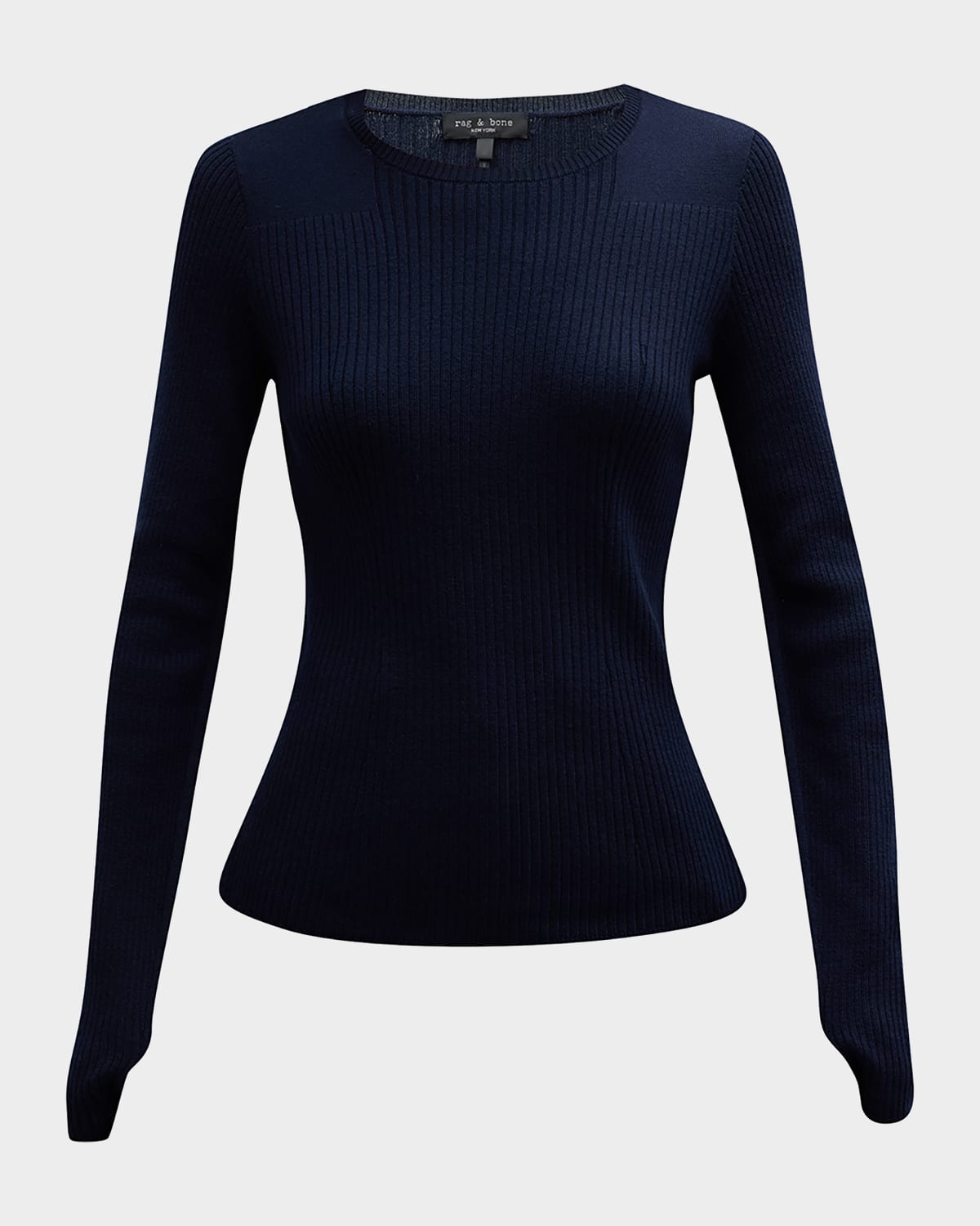 Rag & Bone Audrina Ribbed Crewneck Sweater