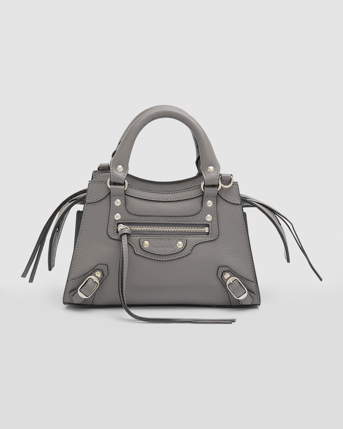 Gray Leather Bag | Neiman Marcus