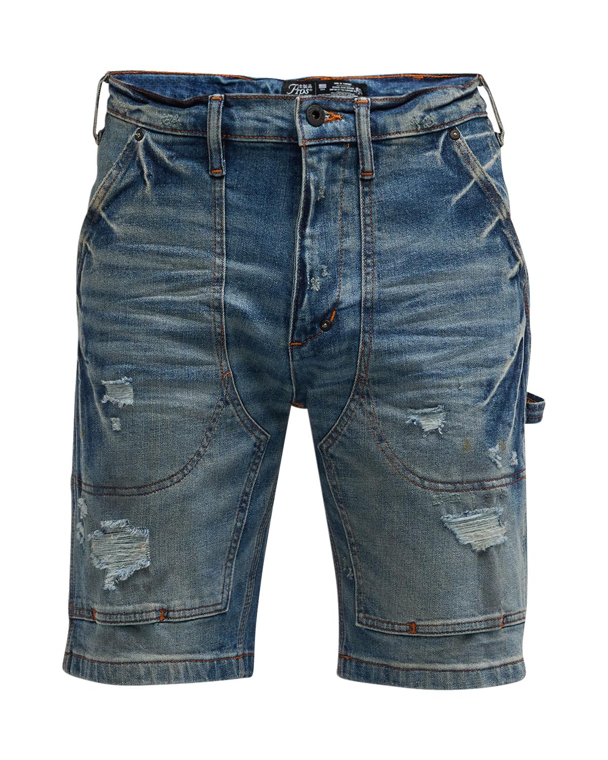 Hudson Men's Denim Carpenter Shorts | Neiman Marcus