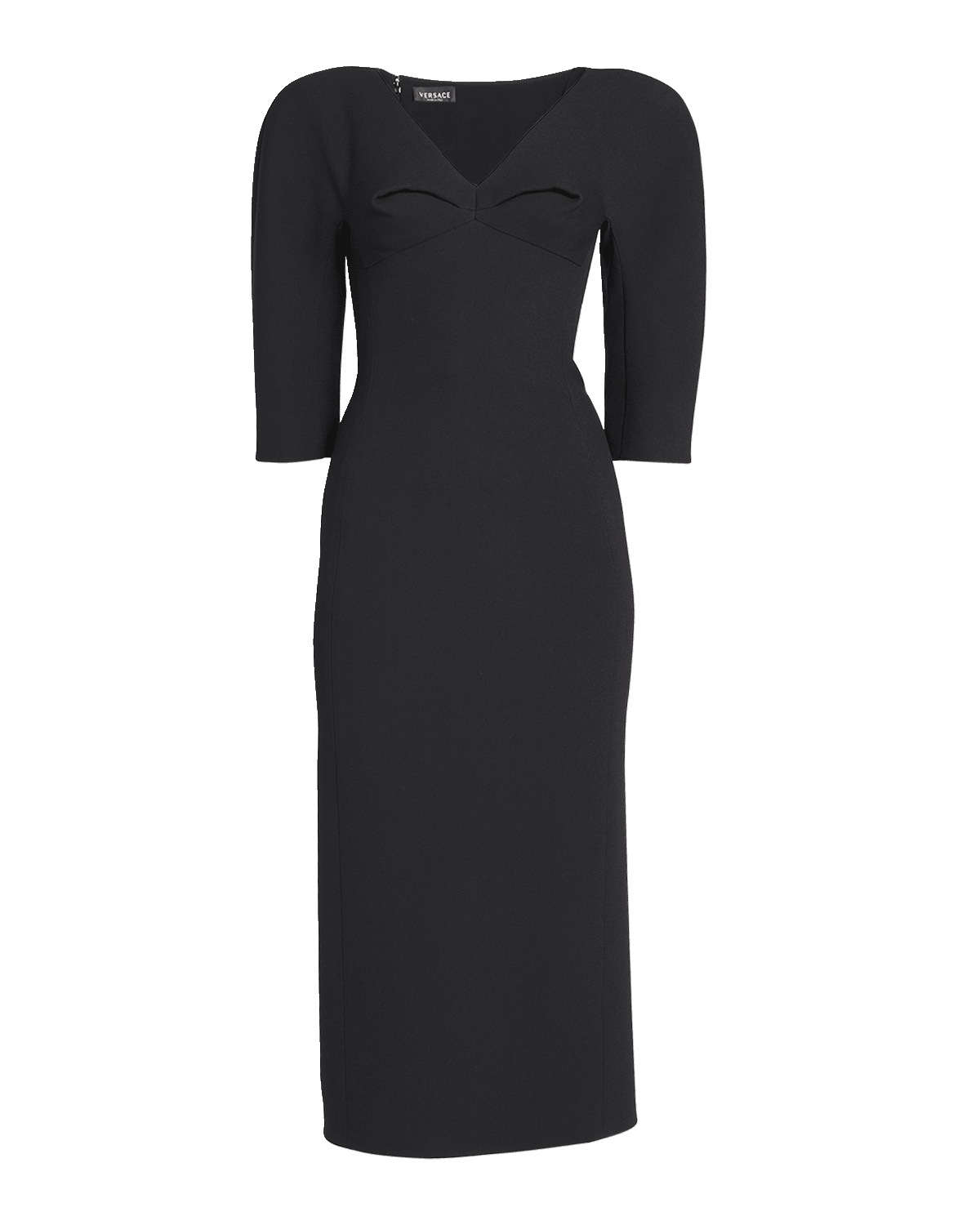 Versace Enver Satin Cocktail Dress