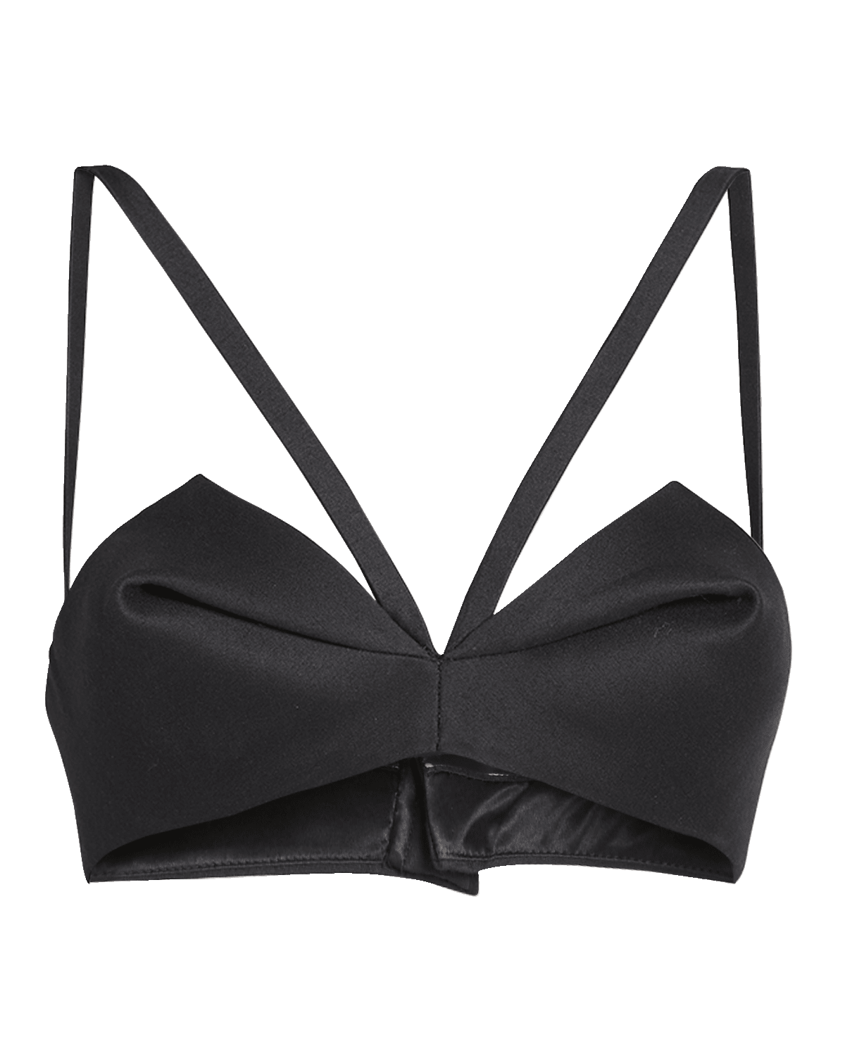 Versace Sculptural Cone-Cup Bra Top
