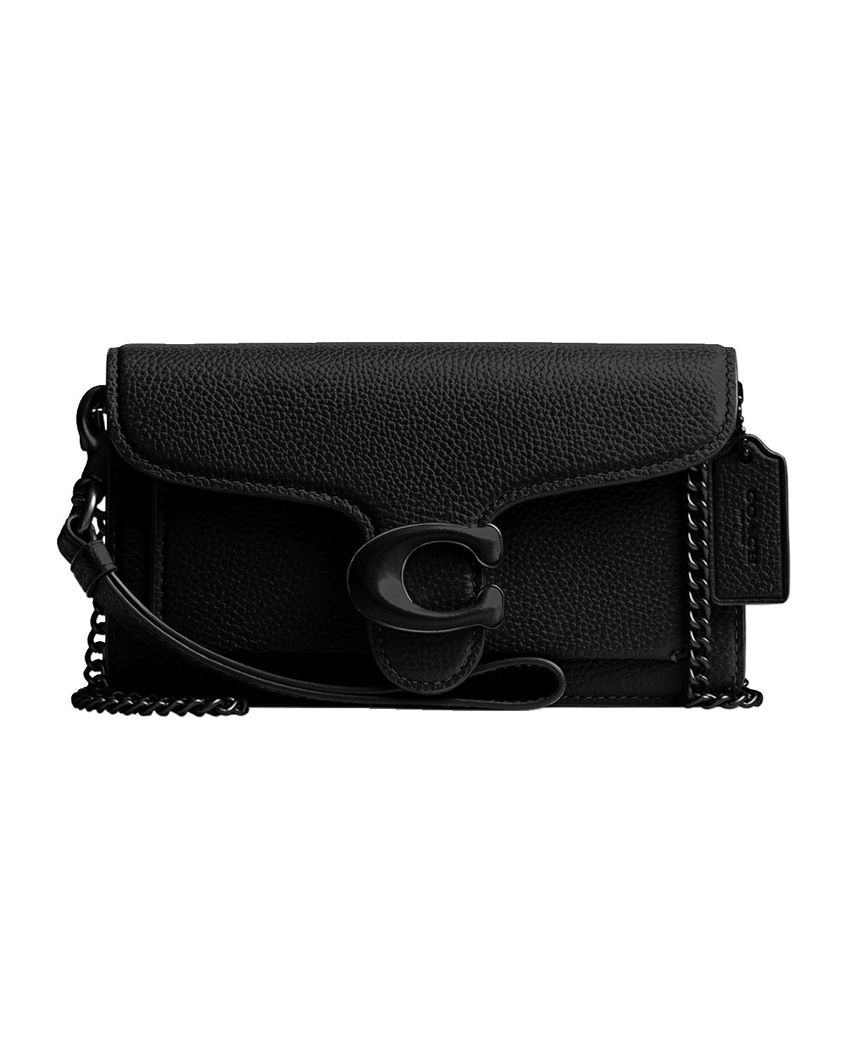 Coach Tabby Flap Leather Wristlet