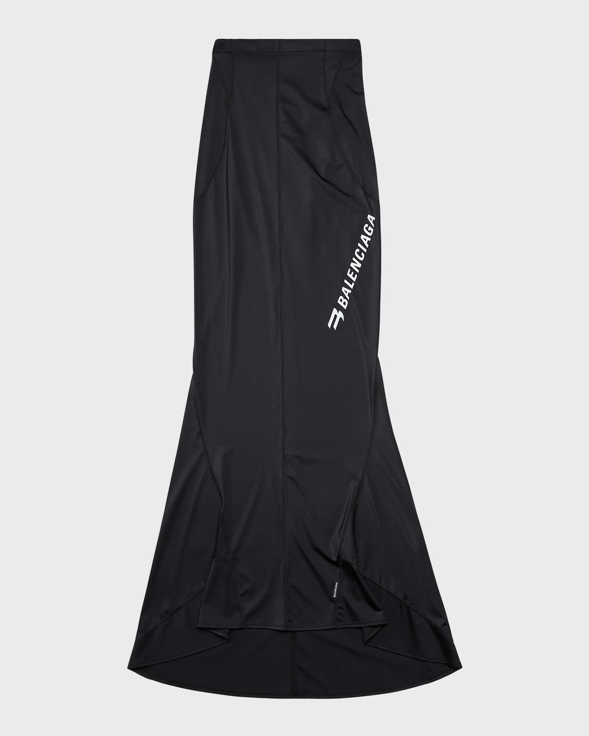 Balenciaga Sporty B Activewear Mermaid Skirt