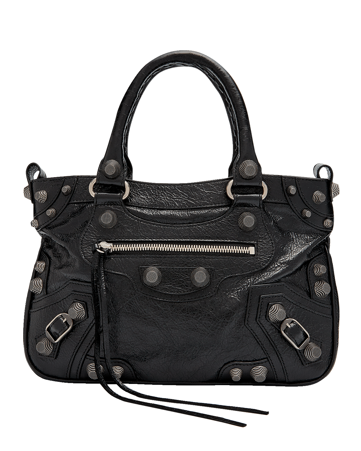 Balenciaga classic city aj shop satchel bag with logo strap