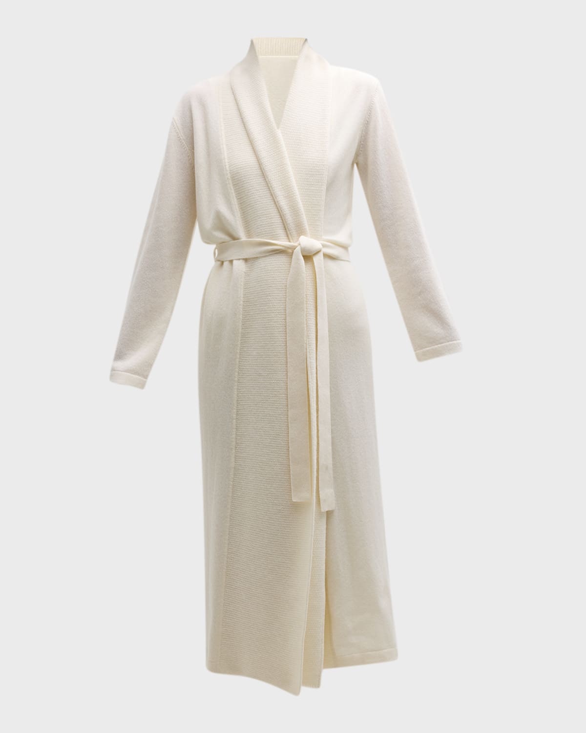 Neiman Marcus Cashmere Collection Cashmere Shawl-Collar Robe