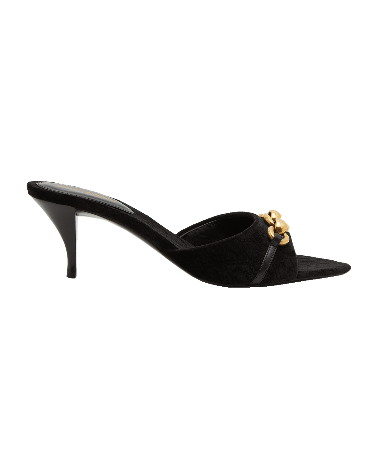 ALAIA Clear Cap-Toe Mule Pumps | Neiman Marcus