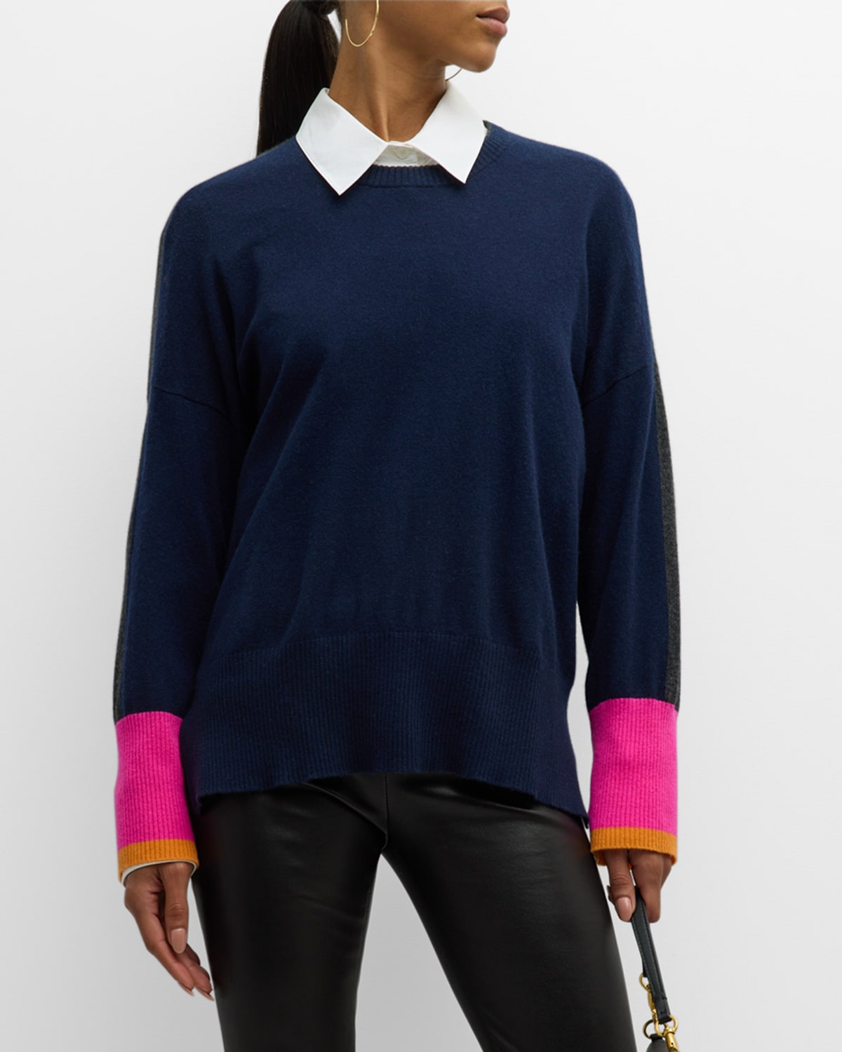 Cashmere Tunic Sweater Neiman Marcus