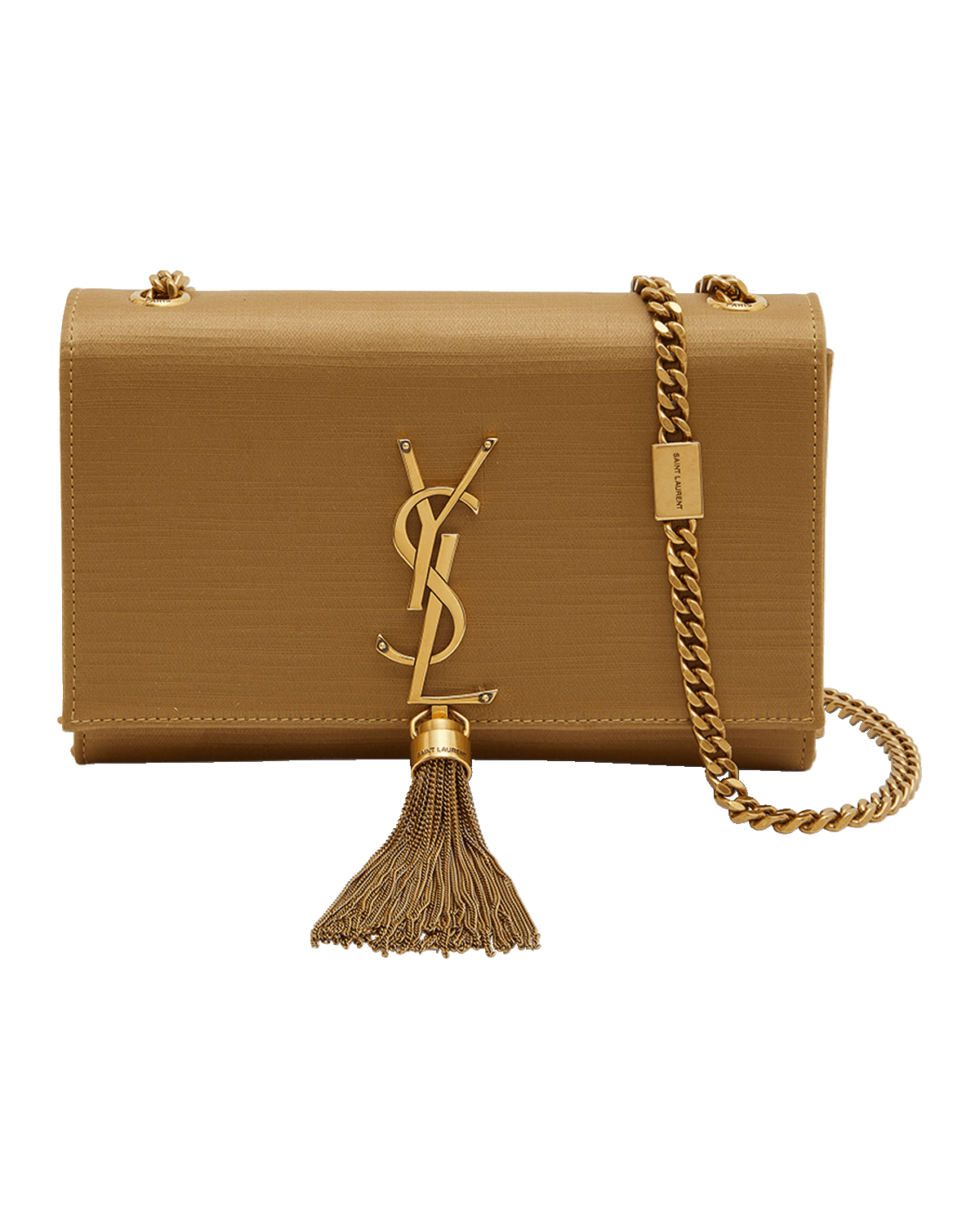 Saint Laurent Kate Small Tassel YSL Crossbody Bag in Satin