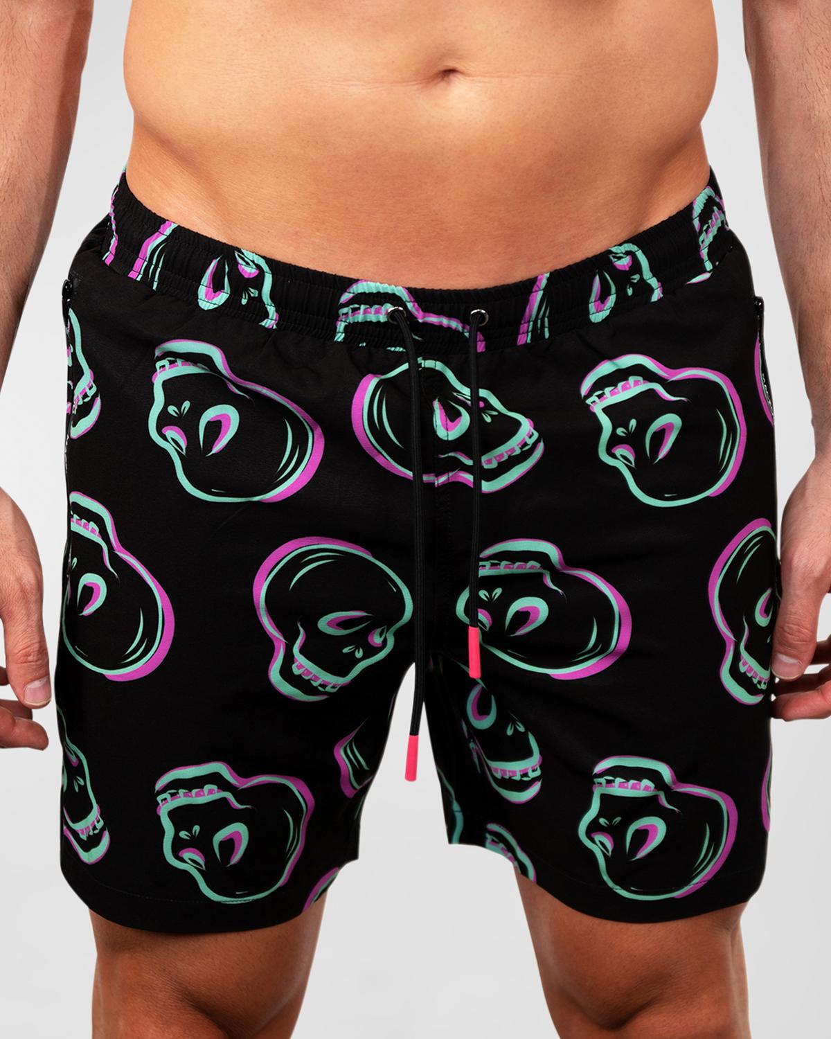 Maceoo Men's Lion Swim Shorts