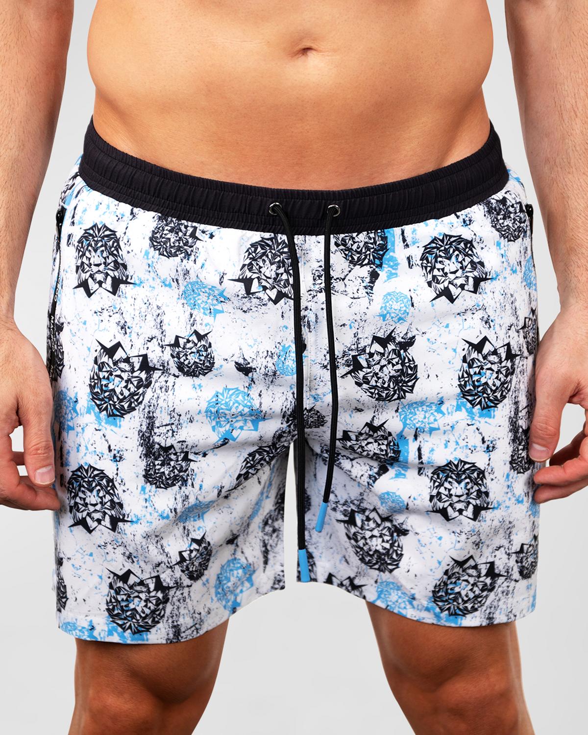Maceoo Men's Lion Swim Shorts