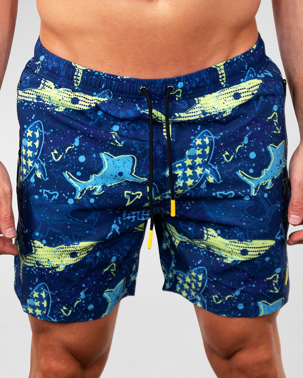 Maceoo Men's Lion Swim Shorts