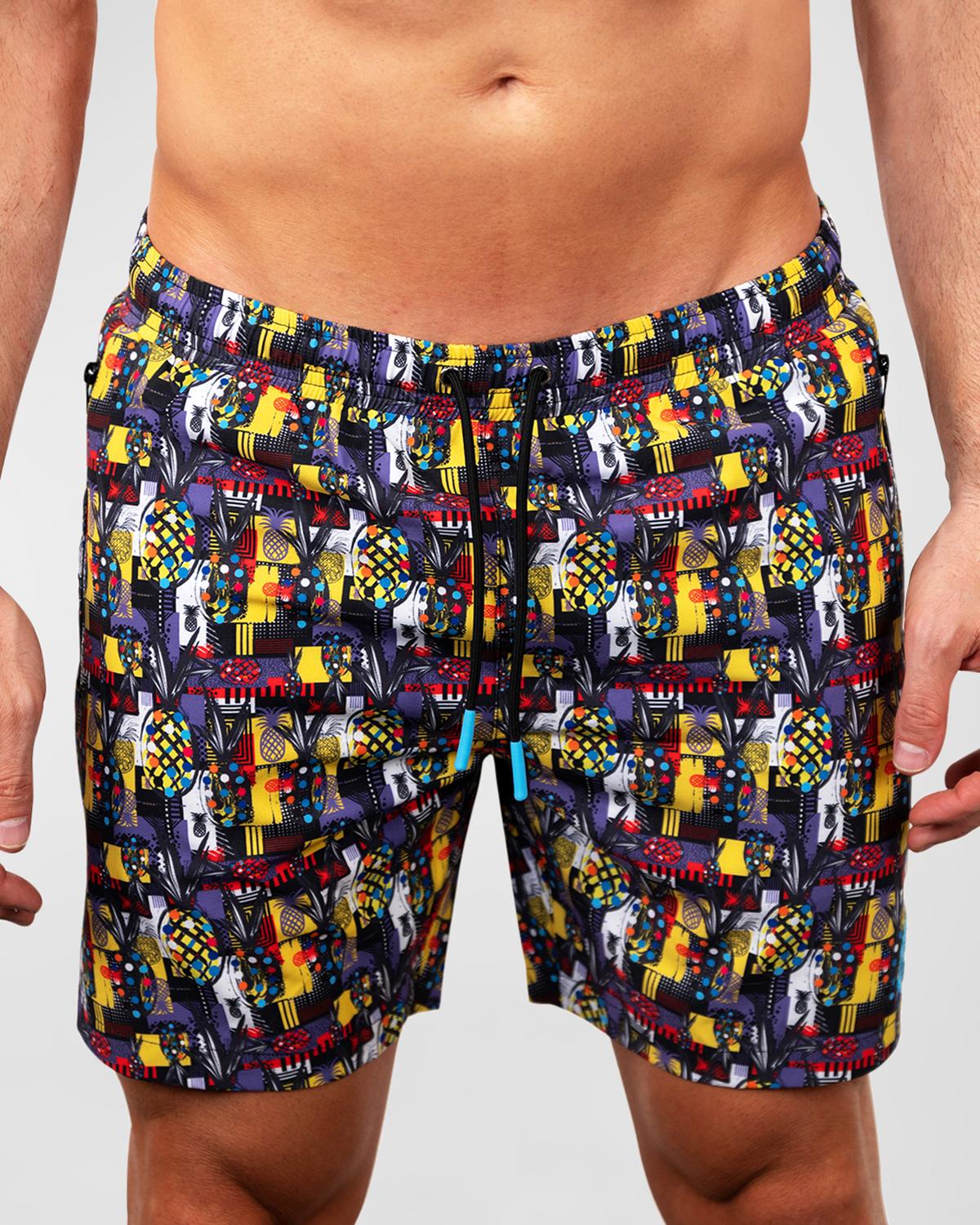 Maceoo Men's Lion Swim Shorts