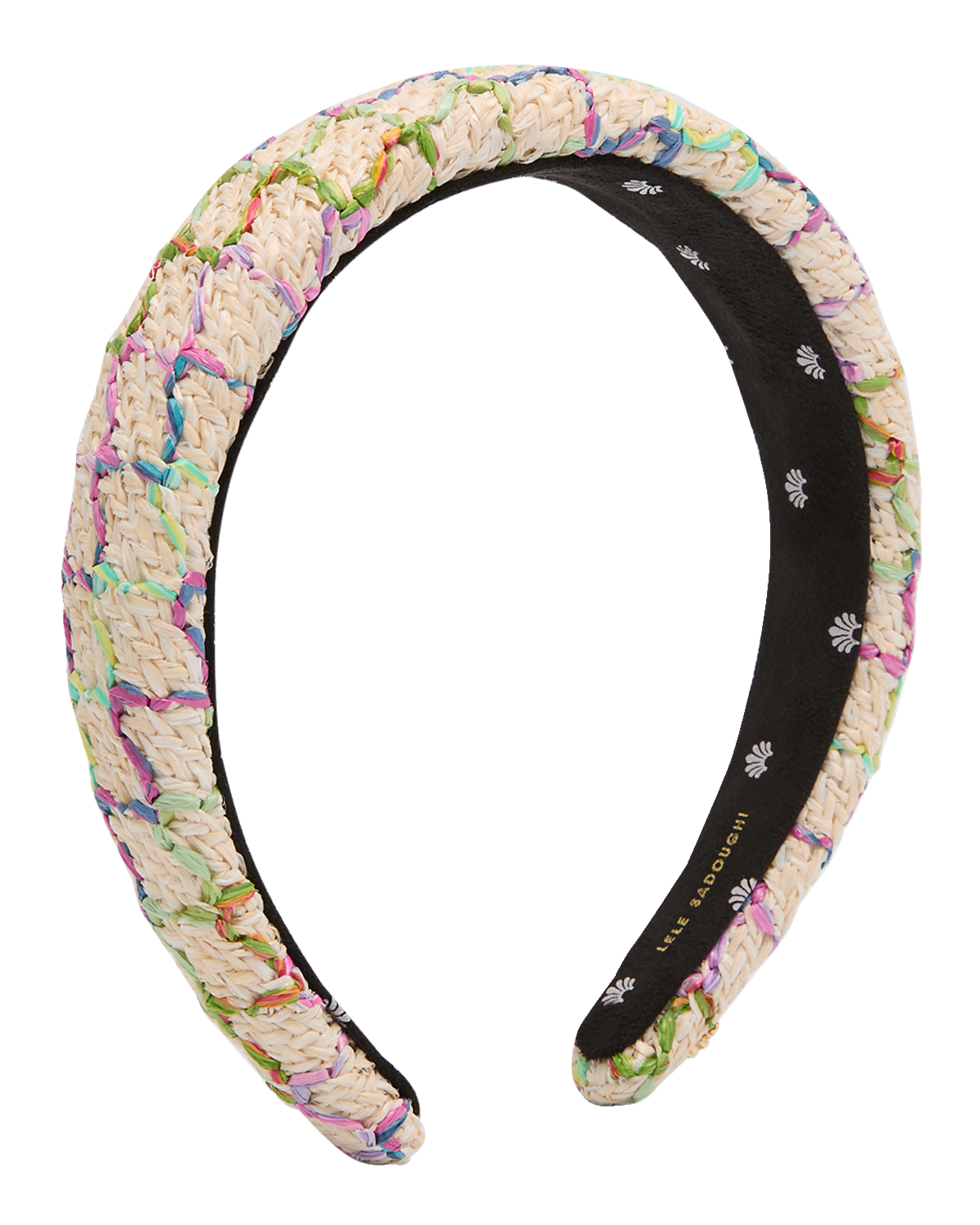 Lele Sadoughi Alice Multicolor Woven Headband