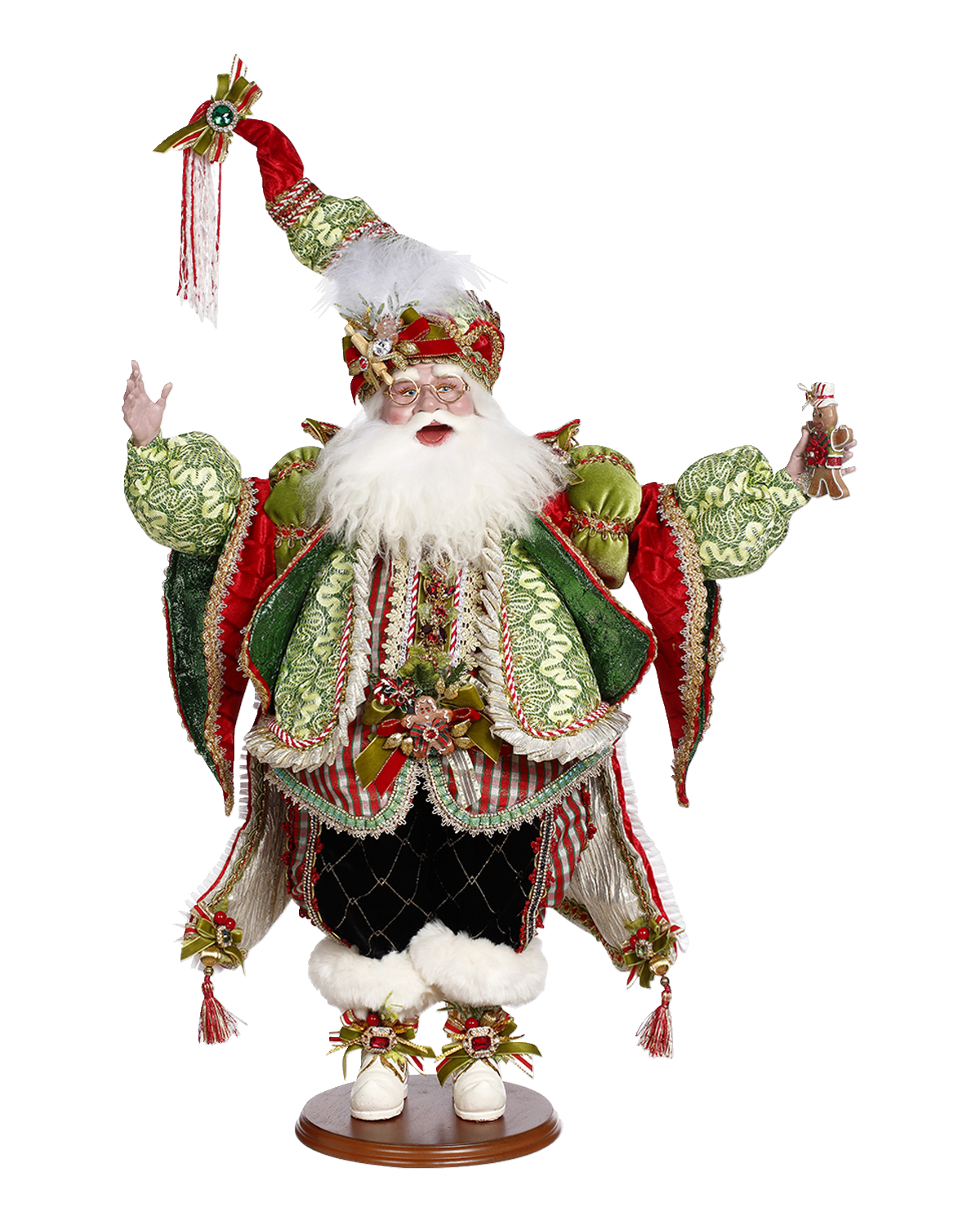 Karen Didion Originals Gilded Elegance Santa, 19