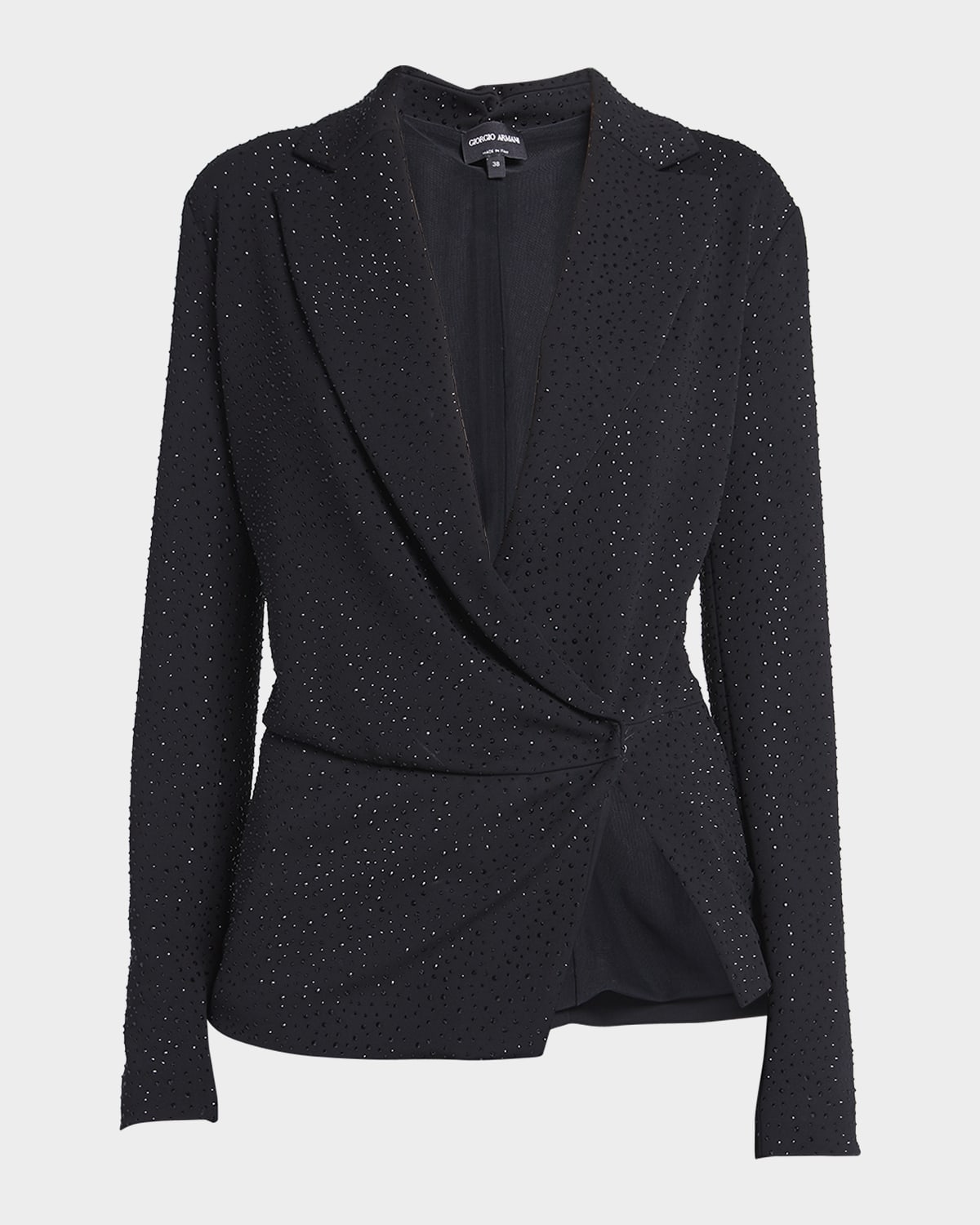 Giorgio Armani Crystal Viscose Blouse