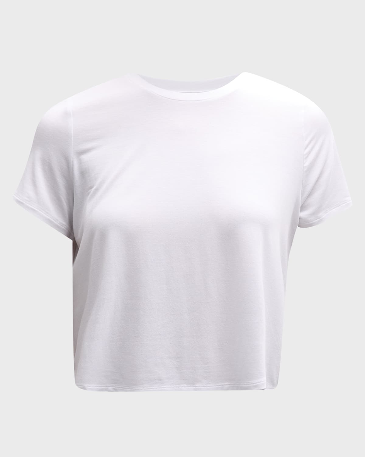 Alo Yoga All Day Cropped Short-Sleeve T-Shirt