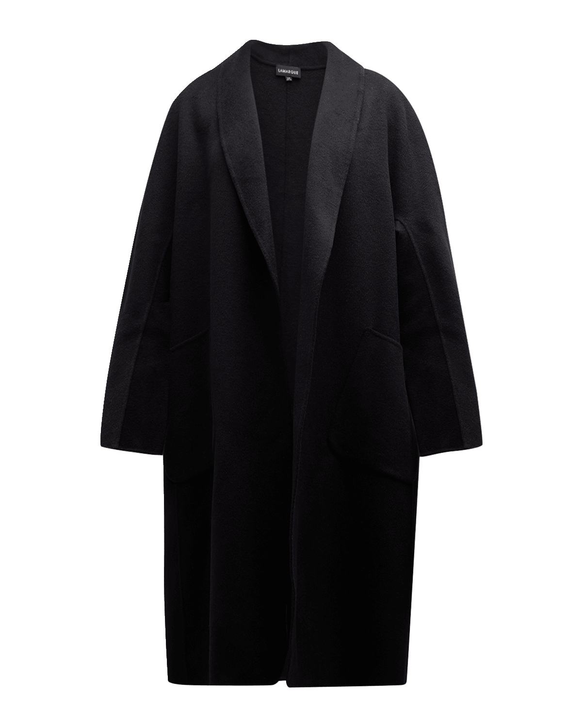 LaMarque Thara Shawl-Collar Wool-Blend Coat