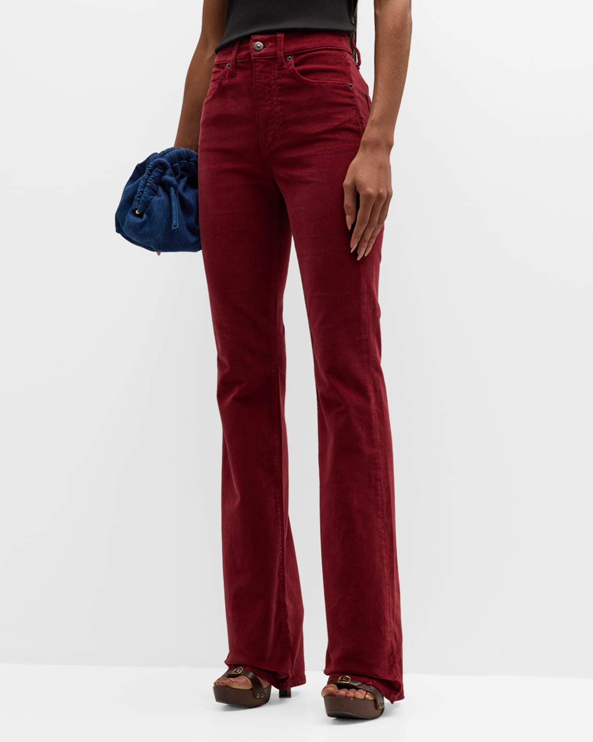 Veronica Beard Cameron Bootcut Corduroy Jeans