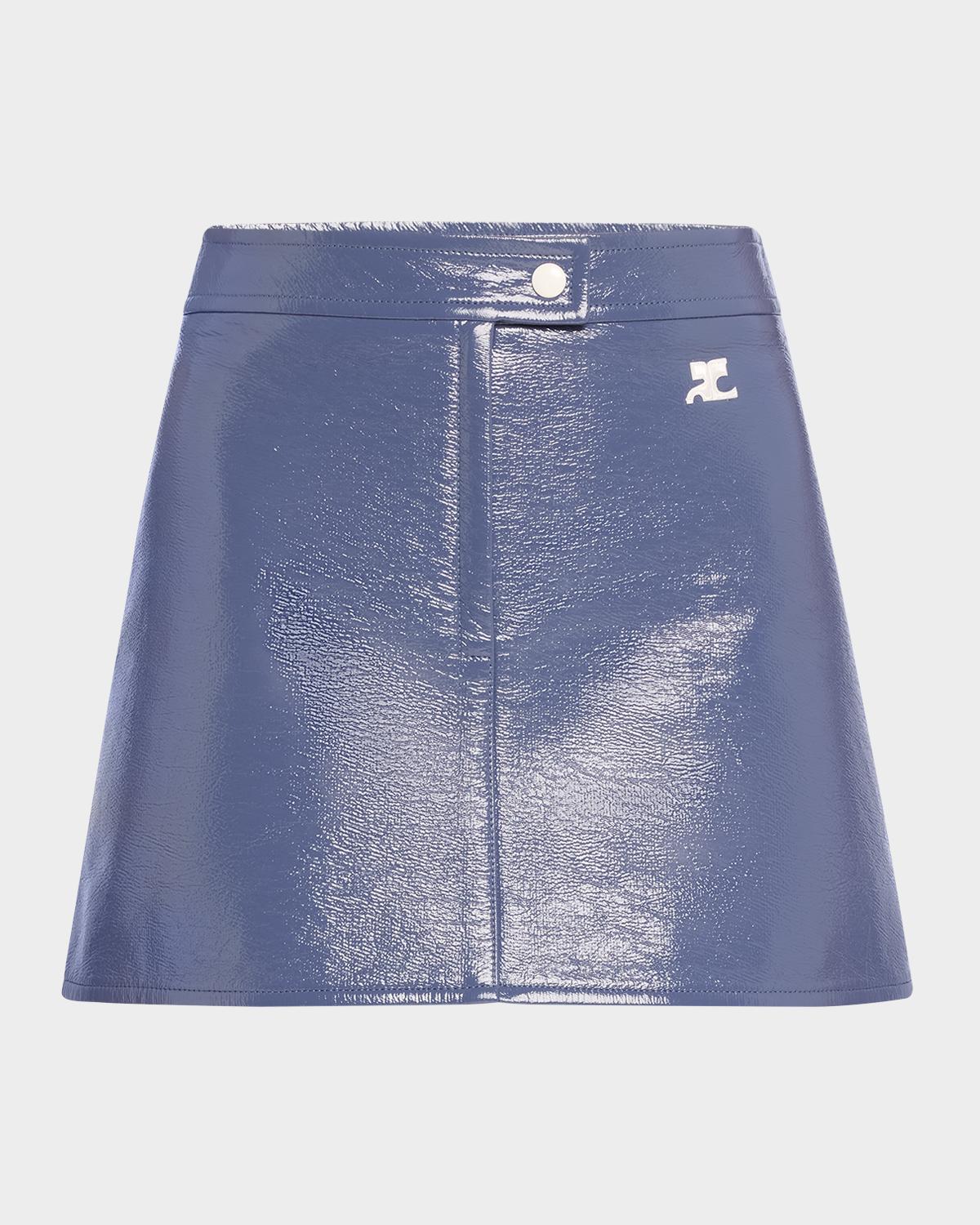 Courreges Vinyle Reedition Mini Skirt