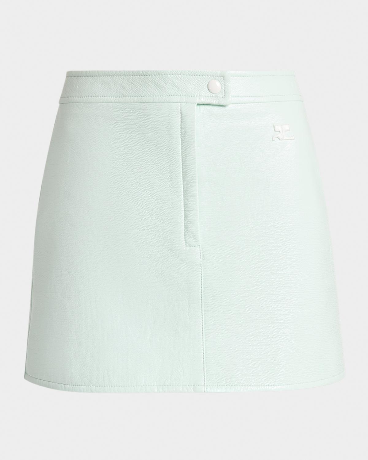Courreges Vinyle Reedition Mini Skirt