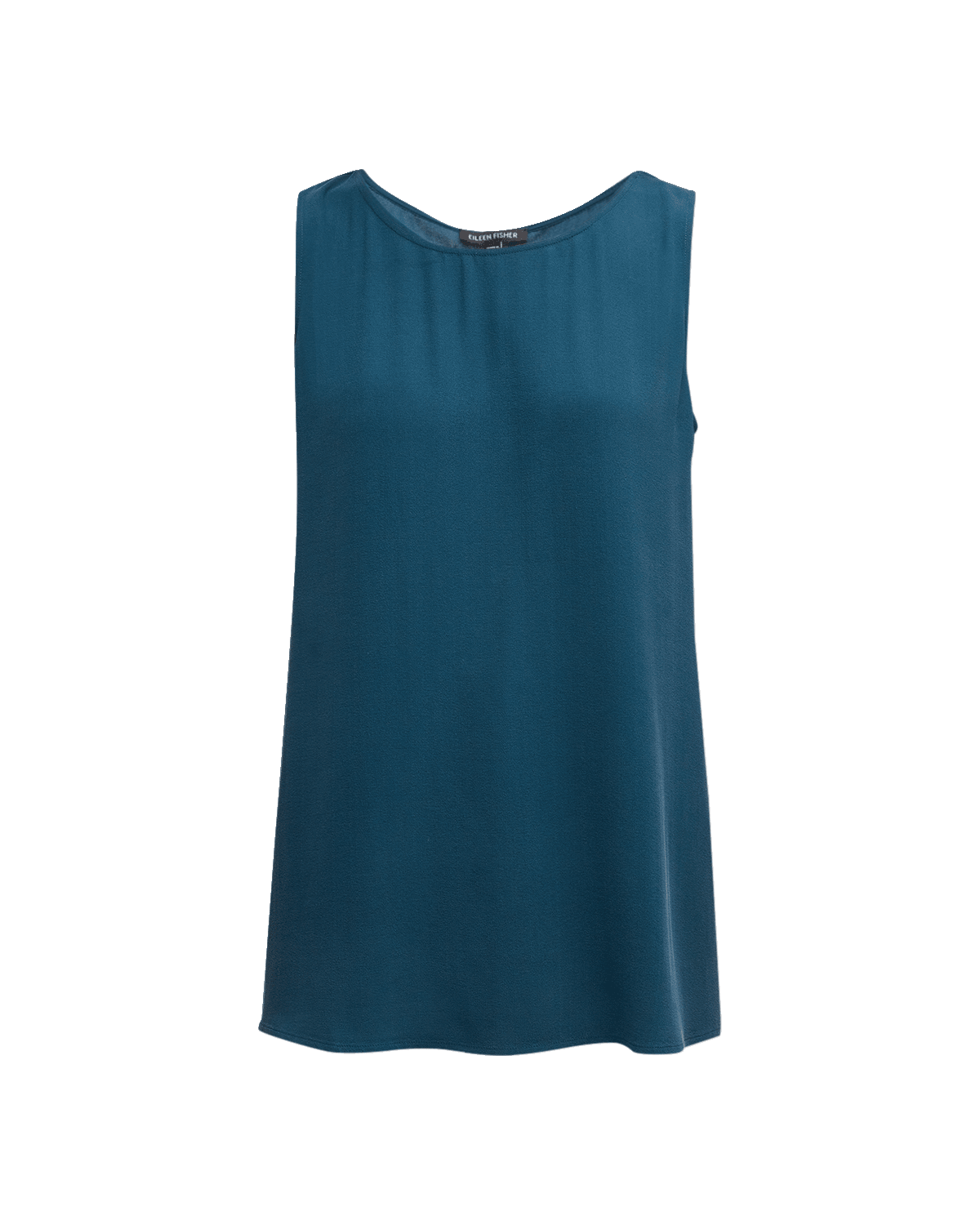 Eileen Fisher Side-Slit Scoop-Neck Tank | Neiman Marcus