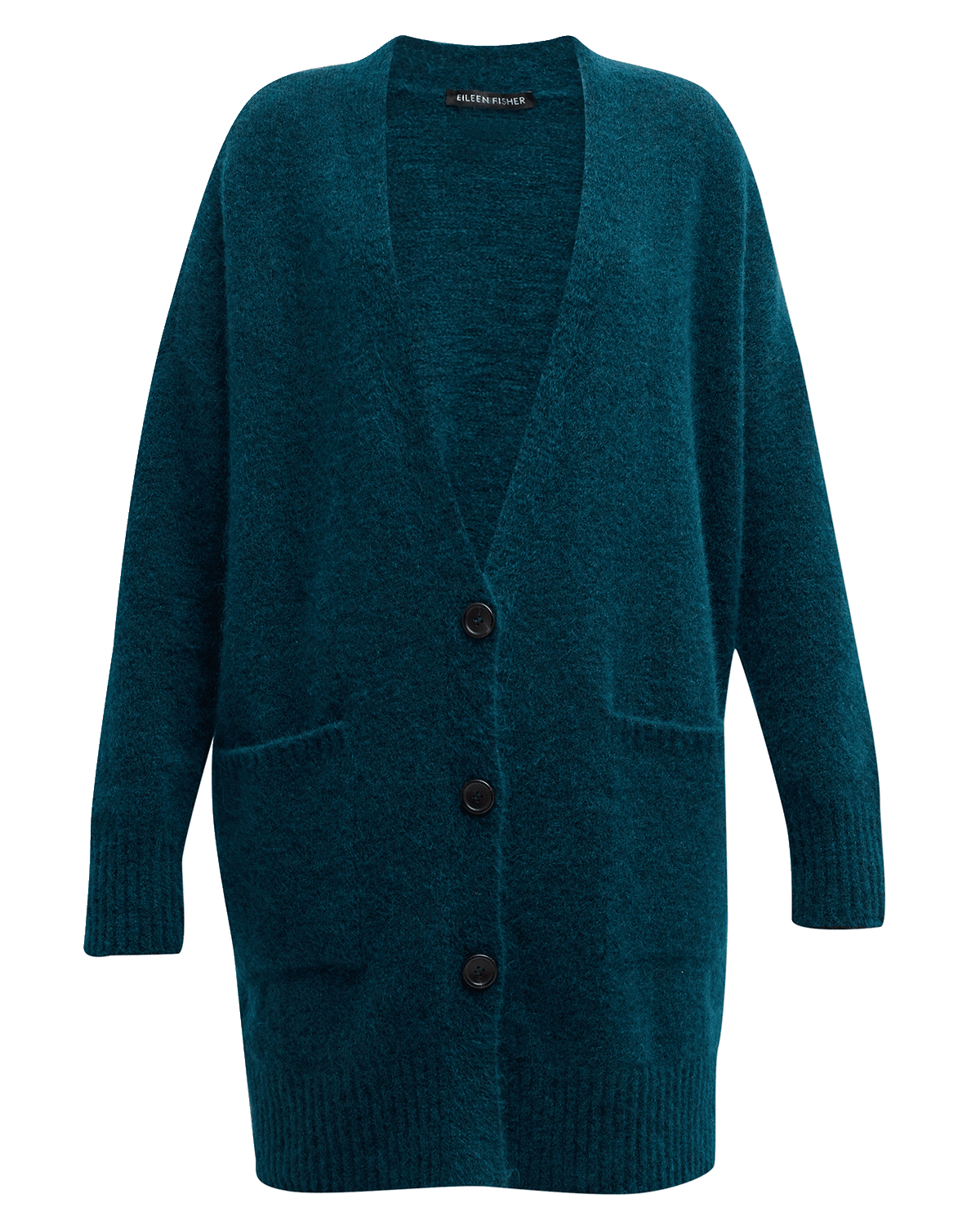 Max Mara Leisure Ribbed Button-Down Mohair-Blend Cardigan | Neiman Marcus