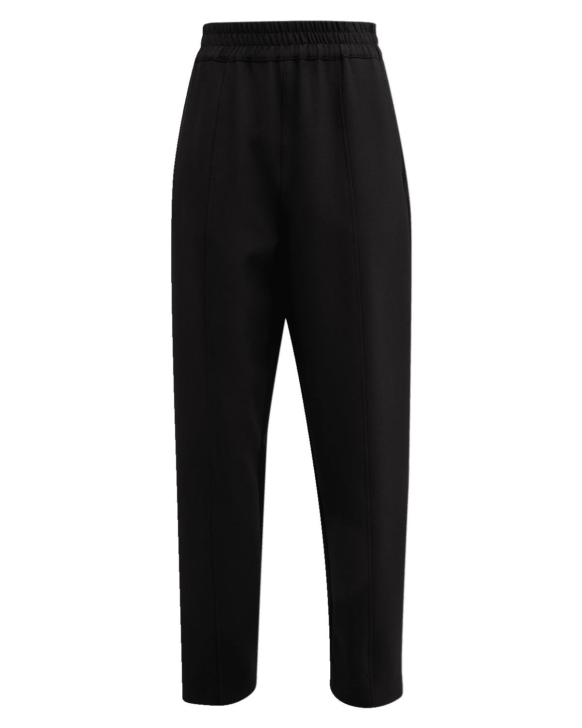 Emporio Armani Cropped Straight-Leg Cady Trousers