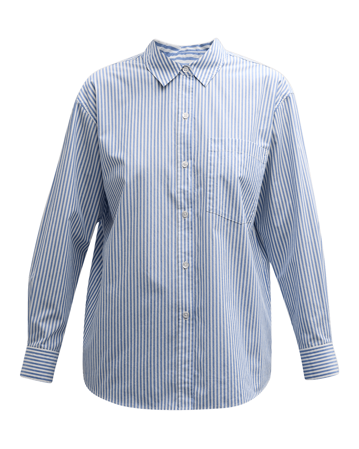 Toteme Stripe Signature Cotton Button Down Shirt Neiman Marcus