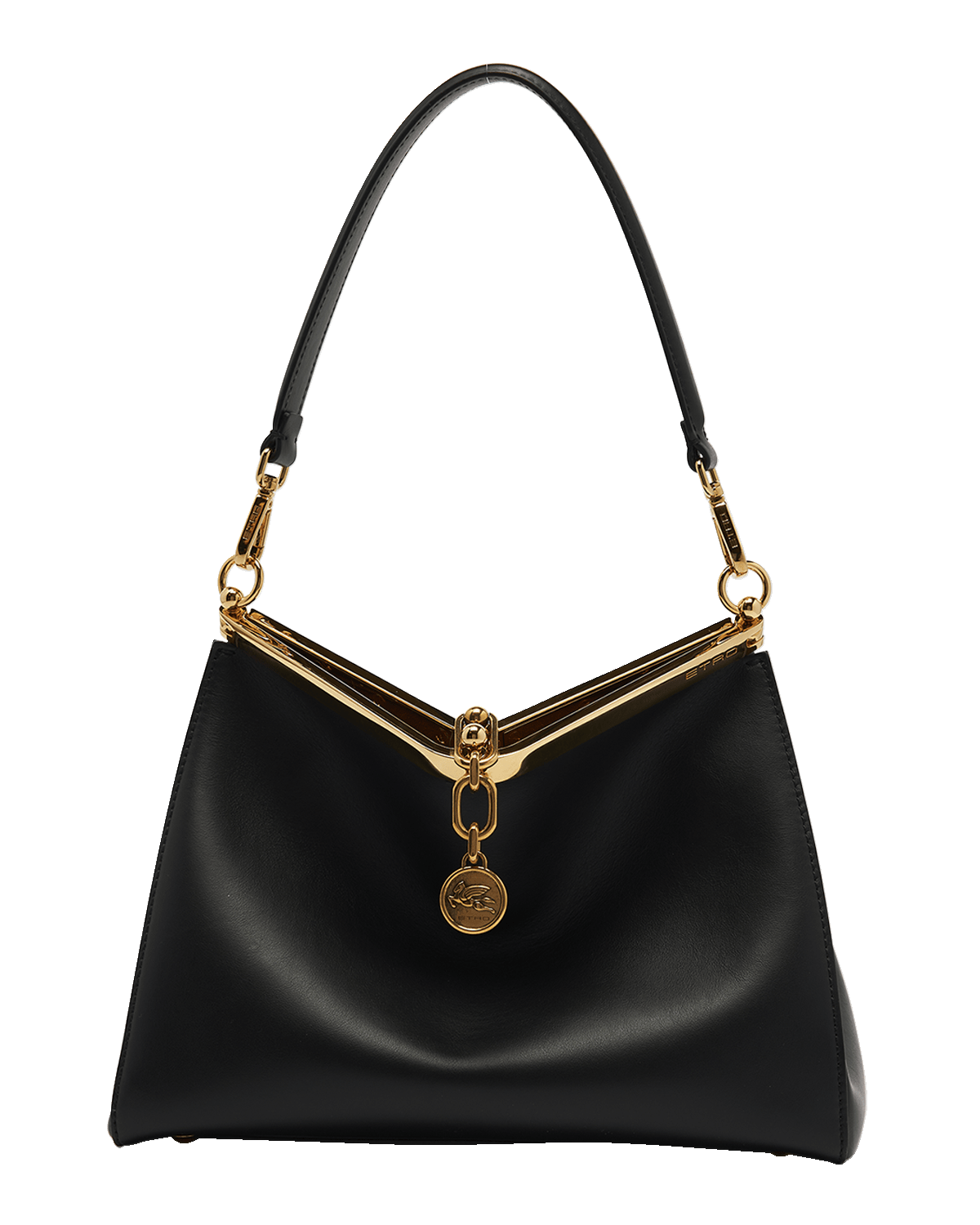Etro Vela Frame Leather Small Shoulder Bag | Neiman Marcus