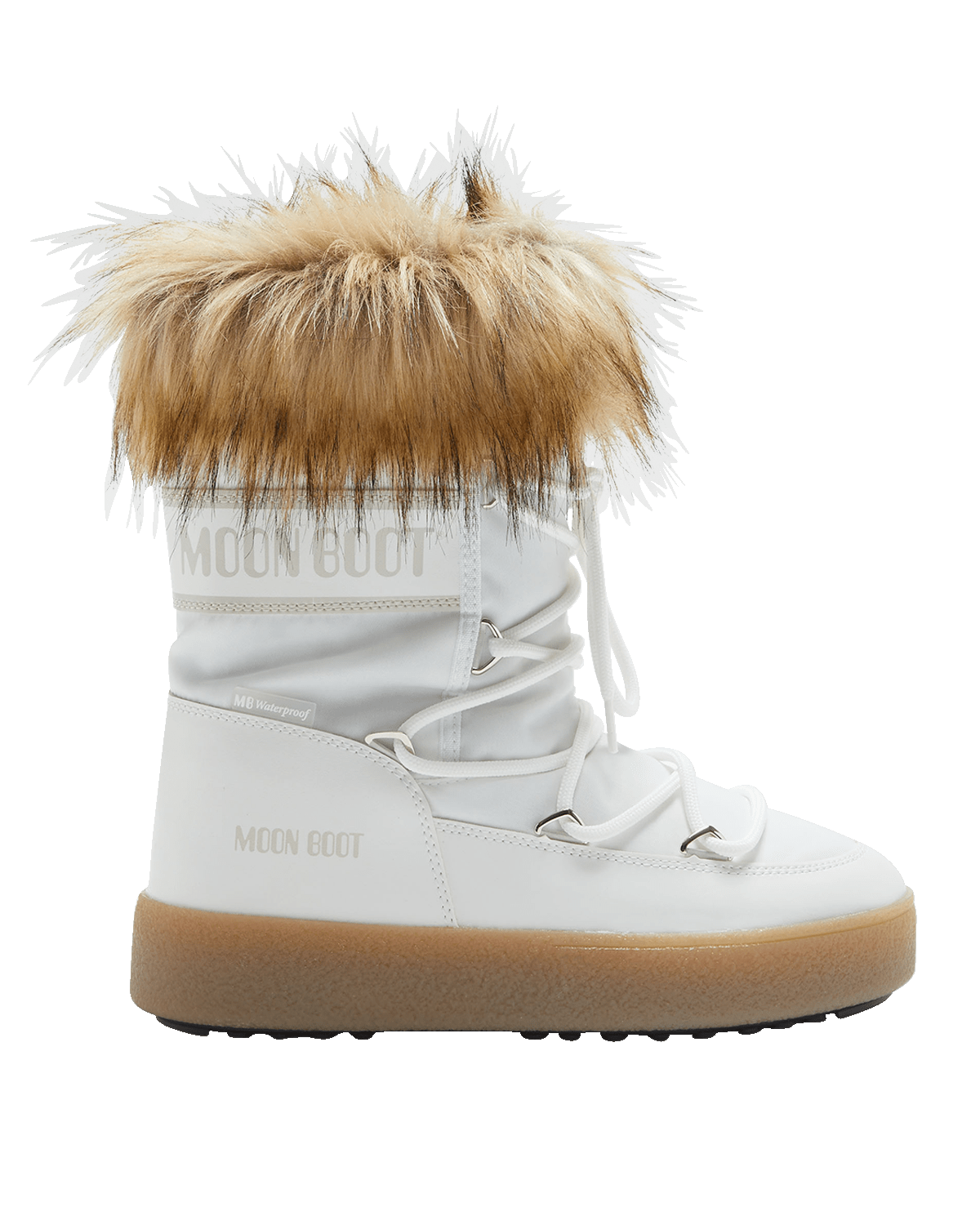 Moon Boot Track Monaco Faux Fur Short Snow Boots