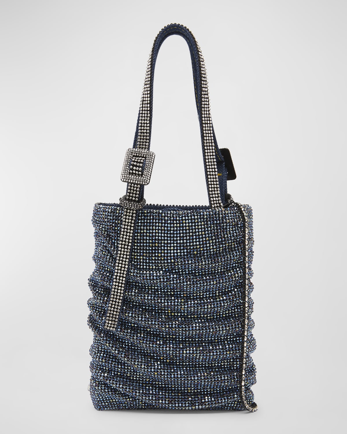 Benedetta Bruzziches Lollo La Petite Crystal Top-Handle Bag