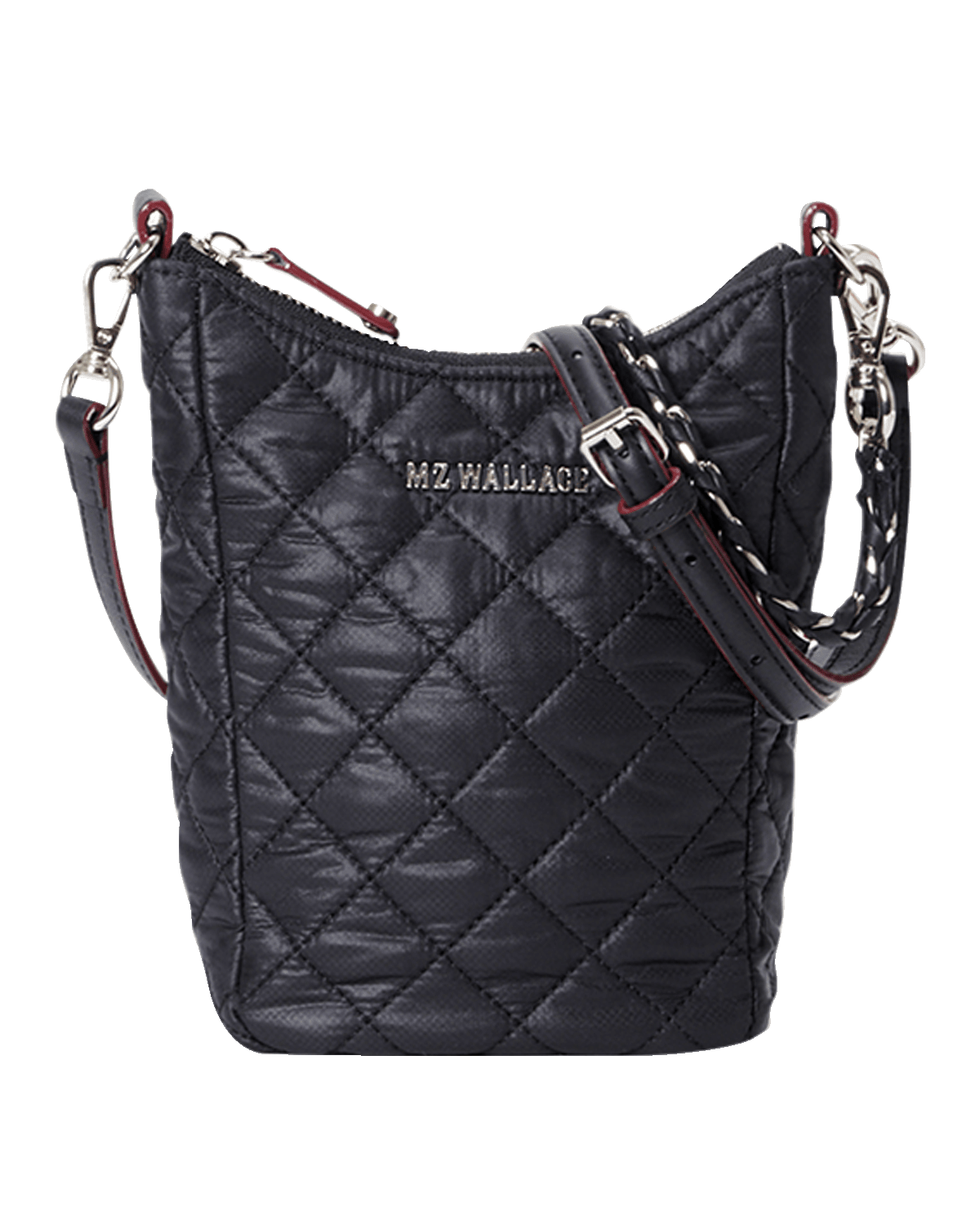 MZ WALLACE Crosby Quilted Nylon Top-Handle Bag