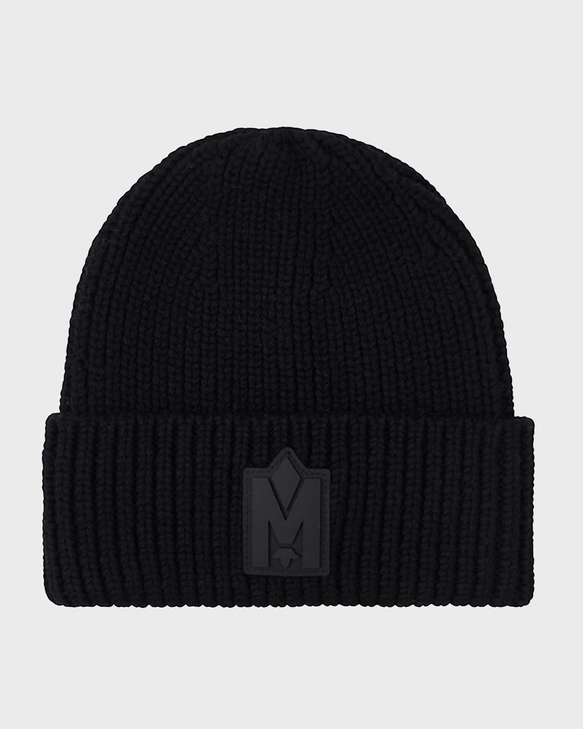 Mackage Men 's M-Logo Patch Beanie Hat - Women's Accessories